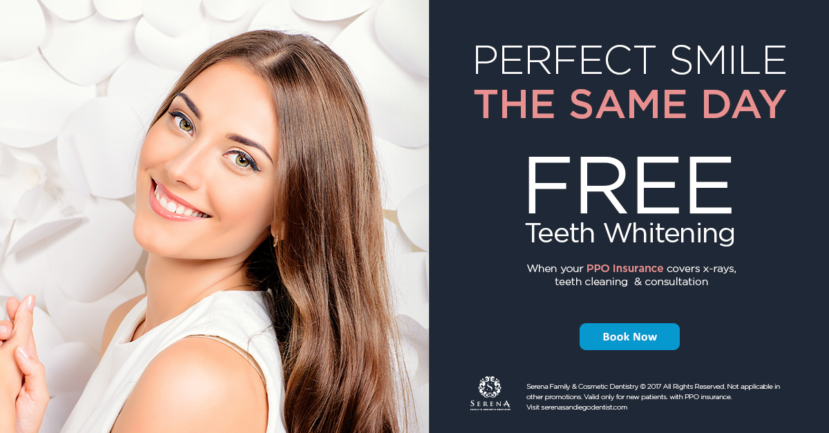 Free Teeth Whitening to Brighten Your Smile at Serena Family & Cosmetic