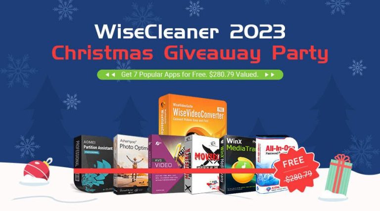 WiseCleaner Announces Christmas Software Giveaway Campaign