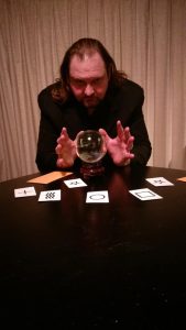 Doug Dern performing magic