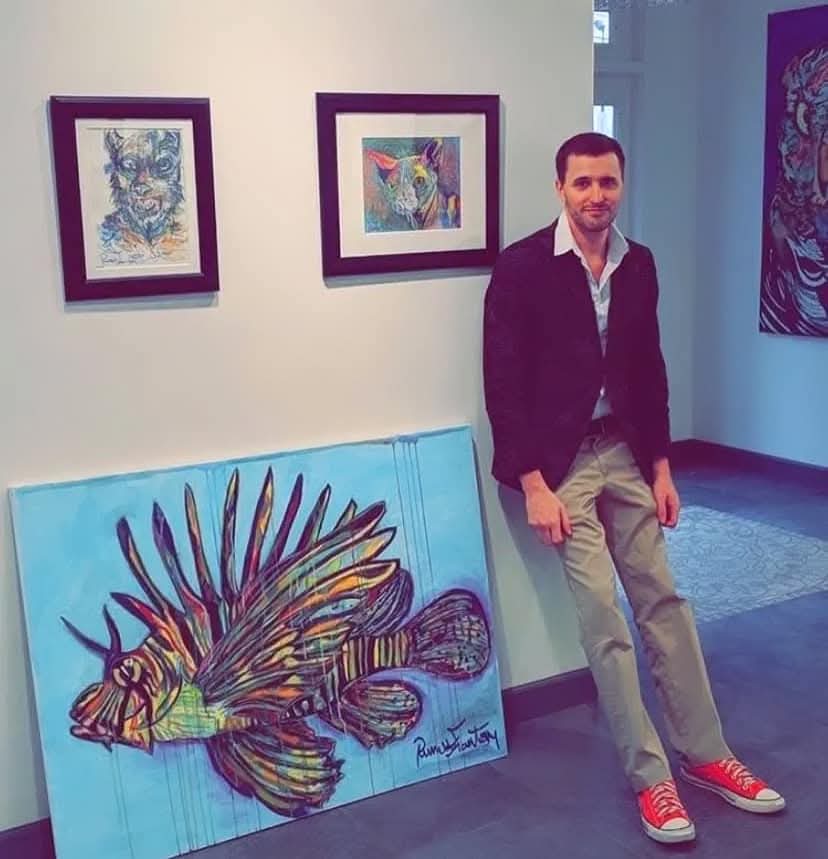 Chicago Artist Russell Frantom of Pyramid Art Gallery Traveling to Africa to Paint Deadly Snakes