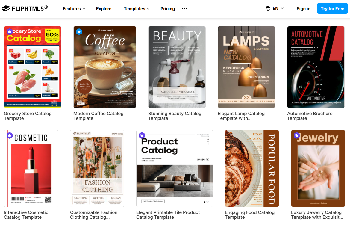 FlipHTML5 Product Catalog Template Accelerates Digital Commerce Publishing